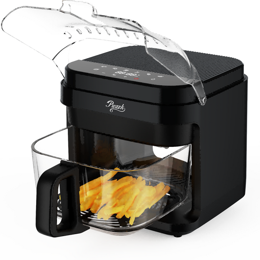 5.8QT Glass Air Fryer: The Perfect Combination of Healthy Cooking and Easy Cleaning
