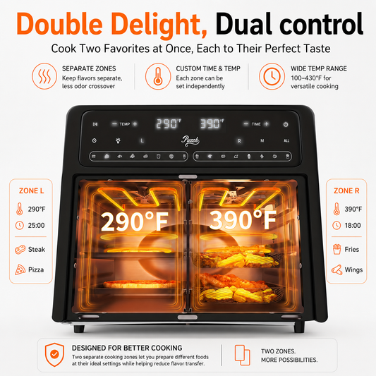 Dual Zone Air Fryer Oven vs Regular Air Fryer: What’s the Difference?