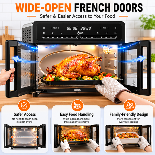 Is a French Door Air Fryer Oven Worth It for Family Cooking?