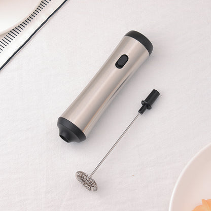 PwZzk Electric Milk Frother Handheld USB Type-C Rechargeable